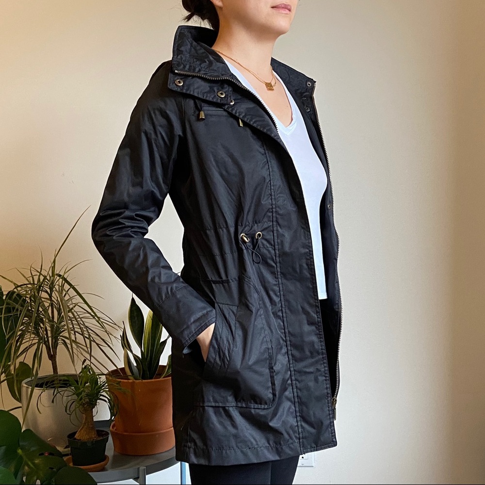 Hive & Honey Black Trench Coat - XS